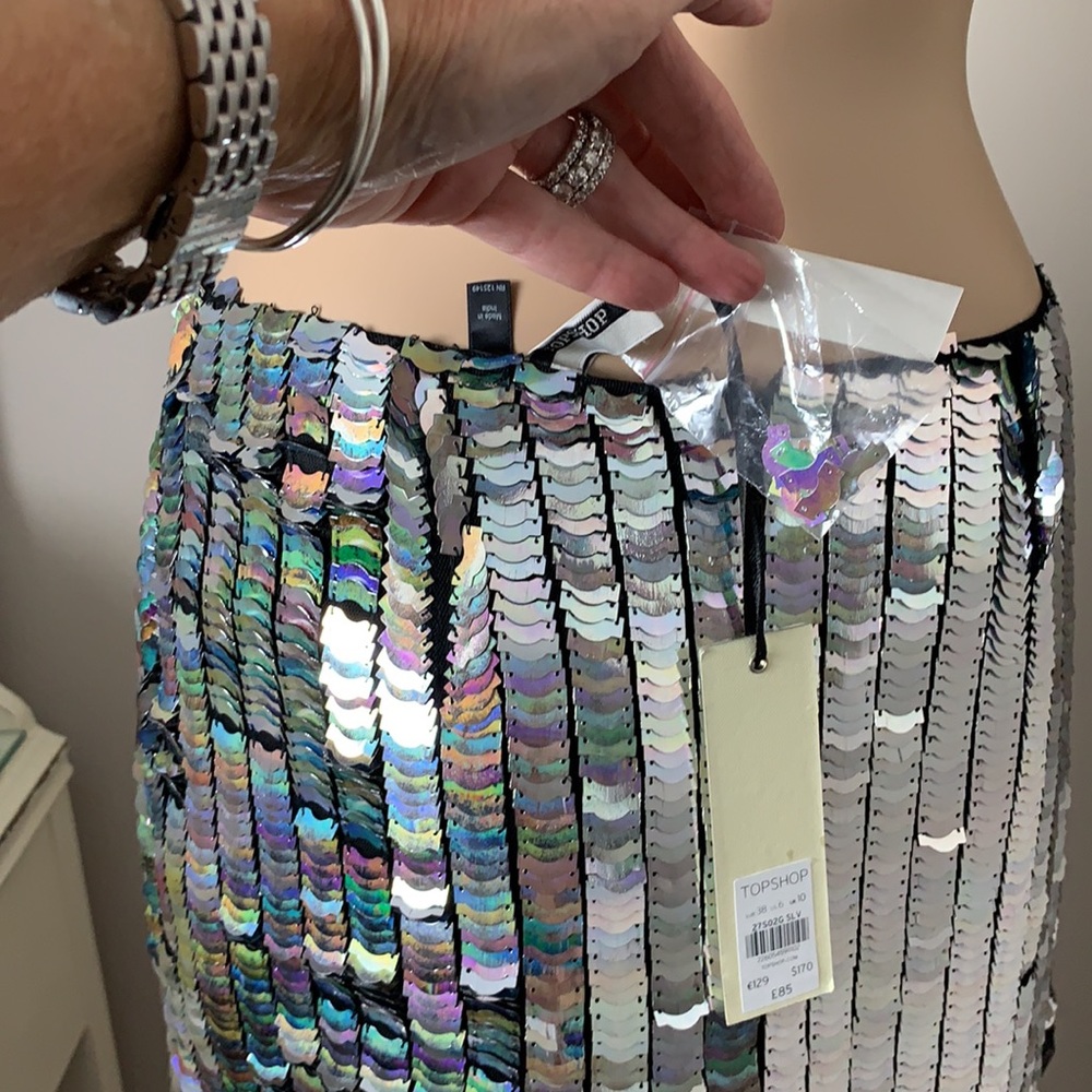HOST PICK! Disco Ball! Spectacular Topshop Skirt 3/26/22 - Picture 2 of 6